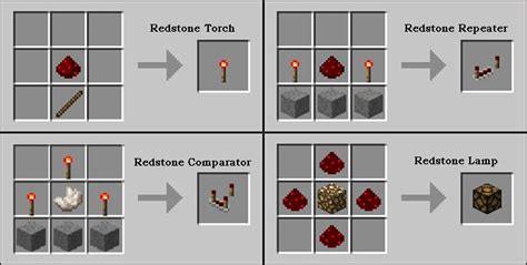 Minecraft How To Craft A Redstone Repeater