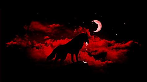 HD wallpaper: animals, fantasy Art, Moon, night, wolf | Wallpaper Flare