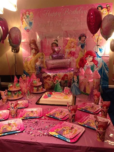 Disney princess Birthday theme