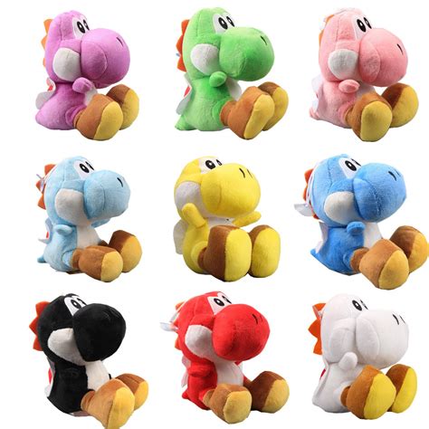 Nintendo Switch Amiibo Pink Blue Yarn Yoshi Woolly World And Plush Toy Figure Poochy Shy Guy Boo ...