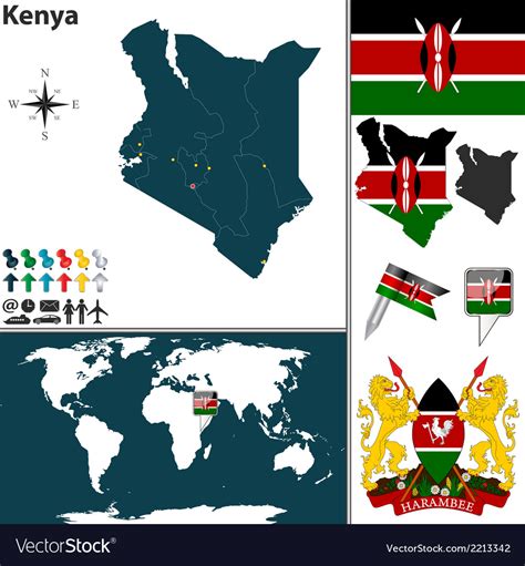 Kenya Map Clip Art