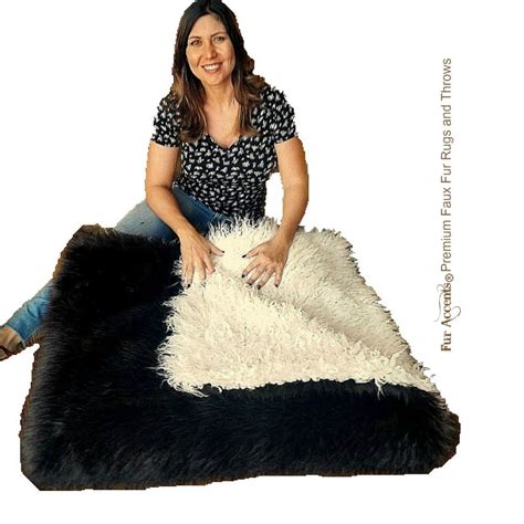 Plush Super Thick Buffalo Fleece Faux Fur Throw - Etsy