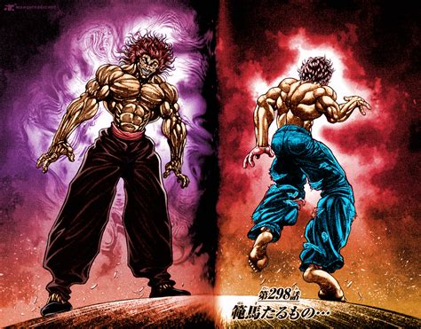 [ART] my coloring of this manga panel "baki vs yujiro" (baki) : Grapplerbaki