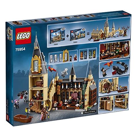 CHEAP LEGO 75954 Harry Potter Hogwarts Great Hall Building Kit - 878 Pieces - Review VIDEO ...