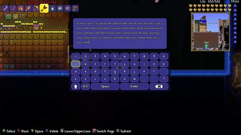 Terraria guide on the celestial shell part 2 - YouTube