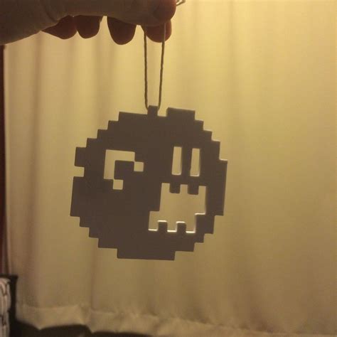 Free STL file Pixel ghost Boo from Mario Bros games.・3D print model to ...