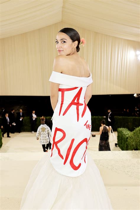 Met Gala 2021: AOC splits opinion with “tax the rich” dress