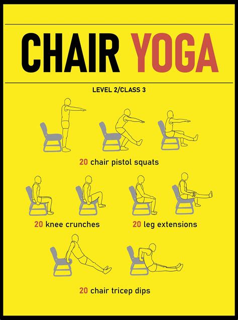 Printable Chair Exercises