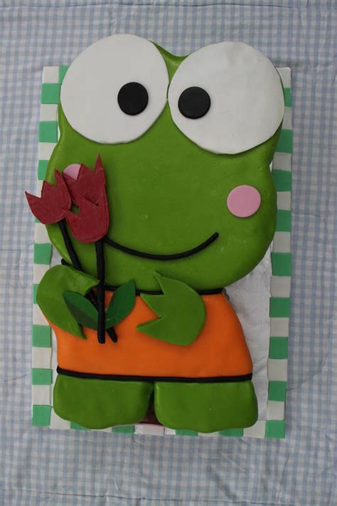 DHANYA'S DELIGHTS: Keroppi Cake [Japanese Frog]