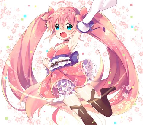 Sakura Miku! [Hatsune Miku, Vocaloid] : r/awwnime