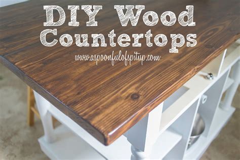 A Spoonful of Spit Up: DIY Wood "Butcher Block" Countertops | DIY | Pinterest | Diy wood ...