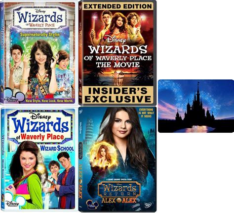 Amazon.com: Wizards of Waverly Place: TV Episodes and Movies DVD Collection with Bonus Art Card ...