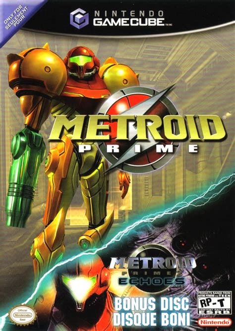 Metroid Prime (2002) GameCube box cover art - MobyGames