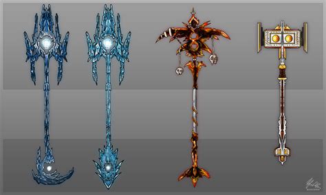 Fantasy Weapons Concept Art #2 by BalazsKetyi on DeviantArt