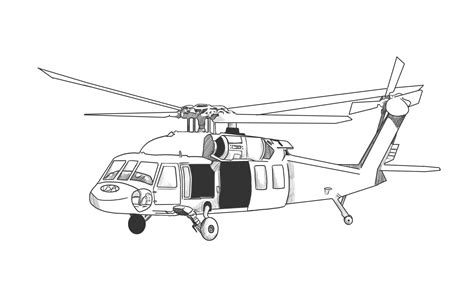 Free Printable Helicopter Coloring Pages For Kids