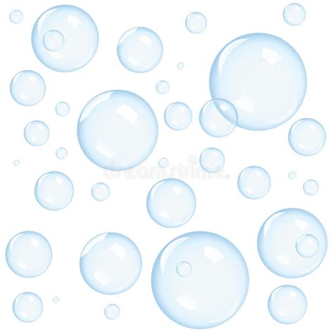 Blue bubbles stock vector. Illustration of clean, background - 5796930