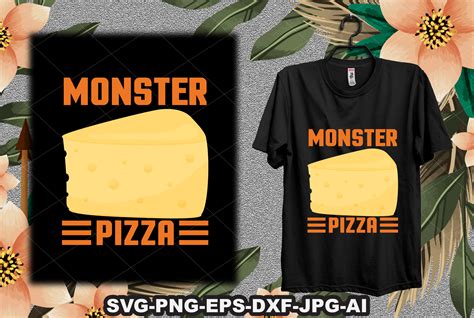 Monster Pizza Graphic by Creative Designer 300 · Creative Fabrica