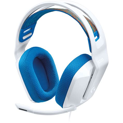 Logitech G G335 Wired Gaming Headset (White) 981-001017 B&H