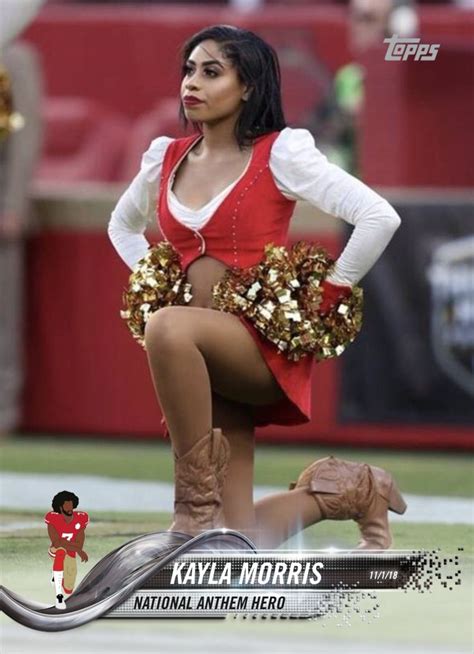 IDENTIFIED: San Francisco 49ers cheerleader who took a knee | 49ers ...