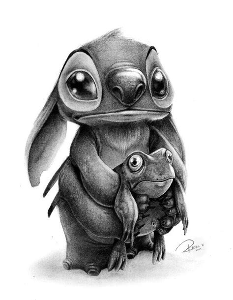 Stitch / Disney | Bosquejos de animales, Stitch de disney, Dibujos realistas a lapiz