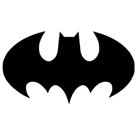 Batman Logo Stencil