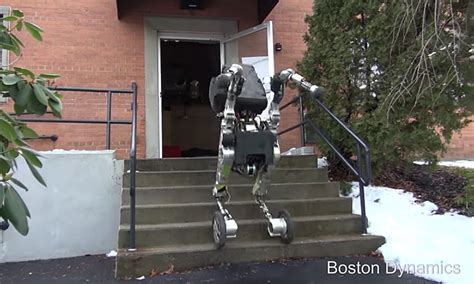 Boston Dynamics' Agile Wheel-Legged Humanoid Robot Performs Incredible Stunts - The New Stack