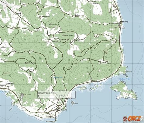 DayZ Standalone: Map of SE Chernarus - Orcz.com, The Video Games Wiki