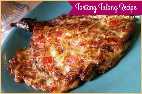 The Sweet Cuisinera: Tortang Talong Recipe