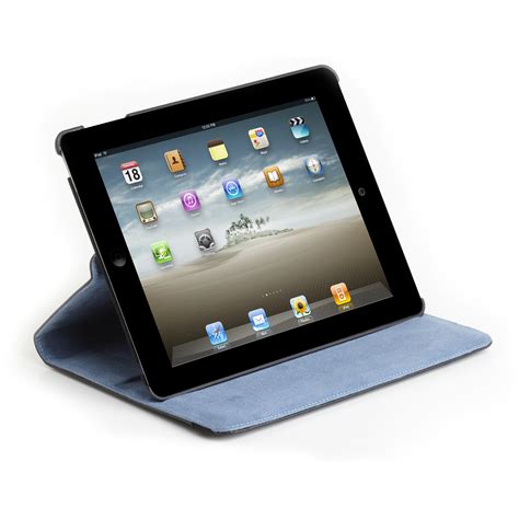 Versavu™ Case & Stand for iPad 2 - THZ045US - Black/Blue: Tablet Cases: Targus