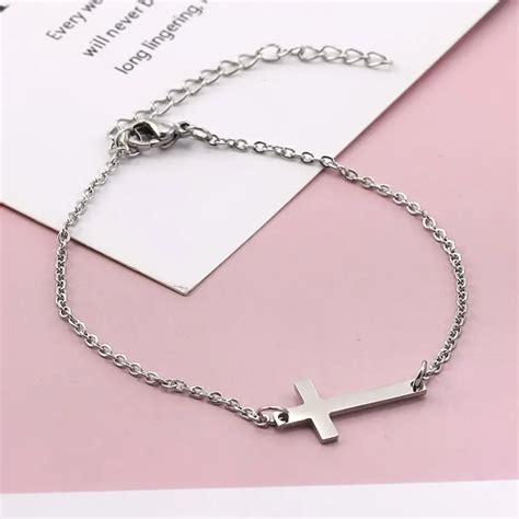 Cross Chain Bracelet – Fresh & Fit Attire