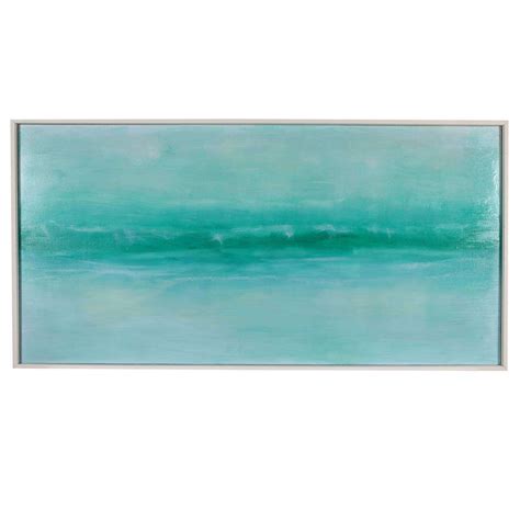 Green Wave | Modern painting, Green wave, Green