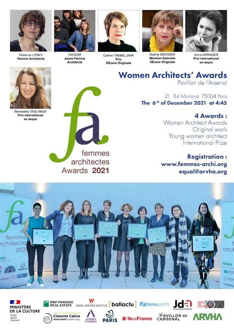 ARVHA Women Architects Awards 2021 – YesWePlan!