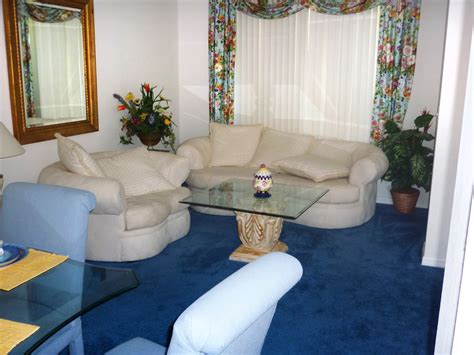 Blue Living Room Carpet