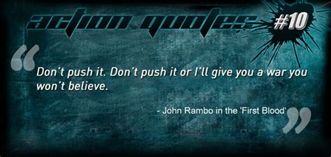 Rambo First Blood Quotes. QuotesGram