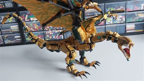 LEGO Ninjago Golden Dragón (70666) Moc - Upgradeando sets de LEGO - YouTube