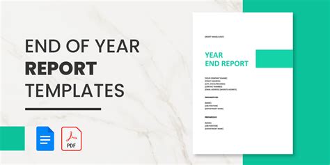 22+ End of Year Report Templates - Free Sample, Example, Format Download! | Free & Premium Templates