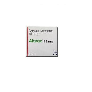 Atarax 25 Mg | Hydroxyzine HCl | Atarax | It's Side Effects | Dosage