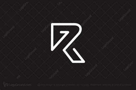 Letter R Logo | Data logo, Lettering, Typographic logo