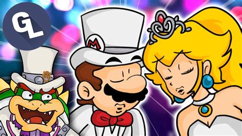 Peach And Mario Wedding