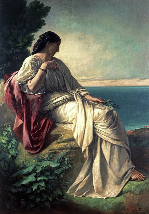 Iphigenia Painting by Anselm Feuerbachs