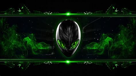 1920x1200px | free download | HD wallpaper: Alienware, green, computer, PC gaming, green color ...