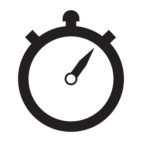 stopwatch icon logo vector design template 36884220 Vector Art at Vecteezy