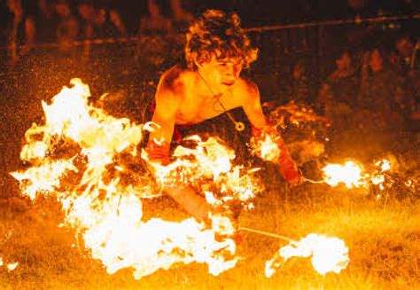 Fire Performers for hire in the UK