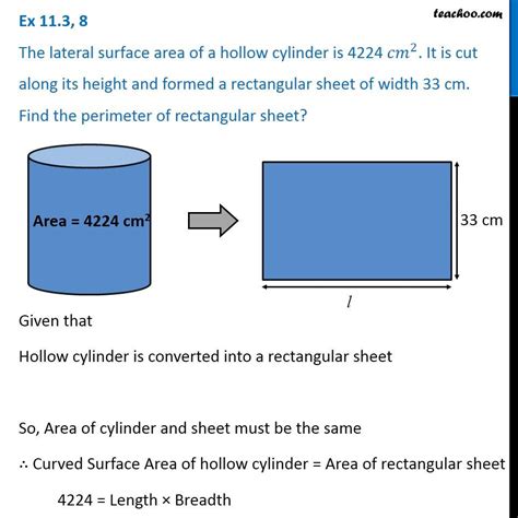 Cylinder Surface Area