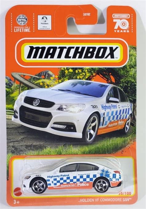 Matchbox Holden VF Commodore SSV 2023 70 Years White – Tacos Y Mas