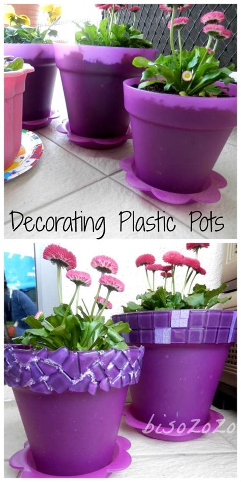 Plant pots, How to decorate and Plants on Pinterest