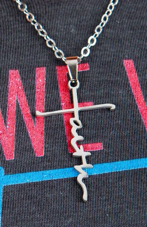 Faith Cross Necklace - Still Waters Apparel