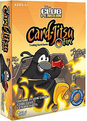 Club Penguin Card-Jitsu Trading Card Game Fire Series 3 Value Deck Topps - ToyWiz