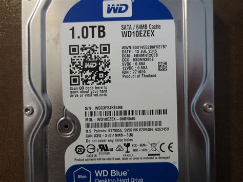 Western Digital WD10EZEX-00BN5A0 DCM:EBNMHT2CEB 1.0TB Sata - Effective Electronics