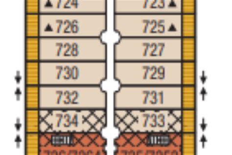 SEABOURN PURSUIT DECK PLANS | Vessel Layout, Cabins